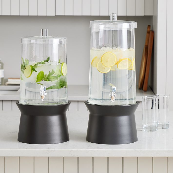 Horizon Drink Dispenser w/ Stand | West Elm