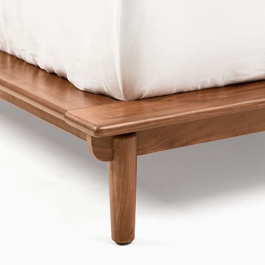 Keira Solid Wood Bed | West Elm