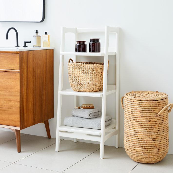 MidCentury Bath Ladder Storage West Elm