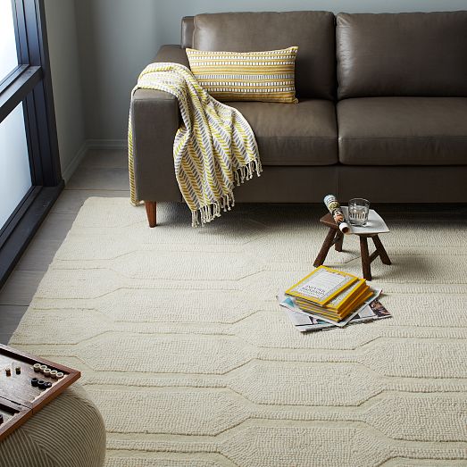 Textured Wool Rug West Elm