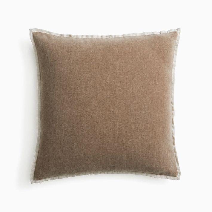 Classic Cotton Velvet Pillow Cover West Elm