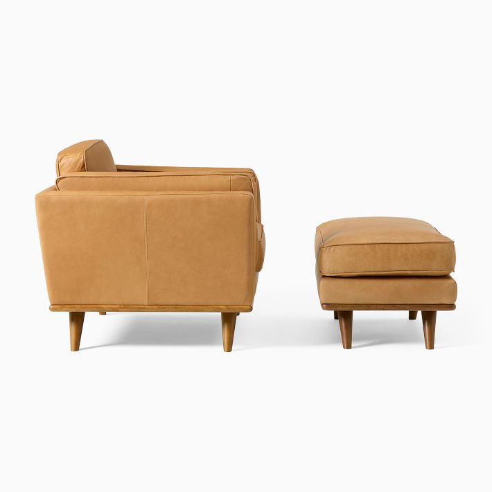 Zander Chair & Ottoman Set West Elm