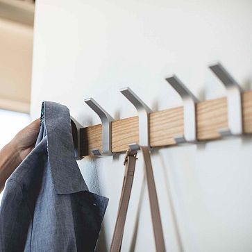 Yamazaki Wall-Mounted Coat Hanger | West Elm