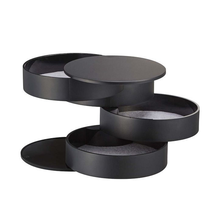 Yamazaki Tower 4-Tier Accessory Tray | West Elm