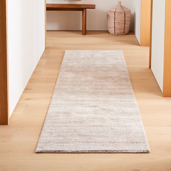 Shale Striations Easy Care Rug West Elm