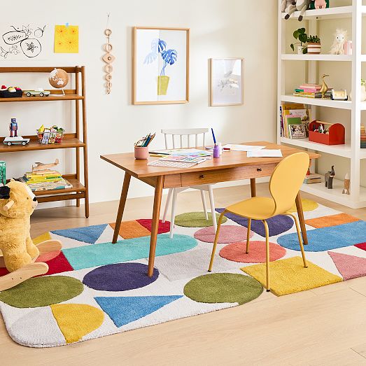 Simple Shapes Rug Basic Shapes Rug | West Elm