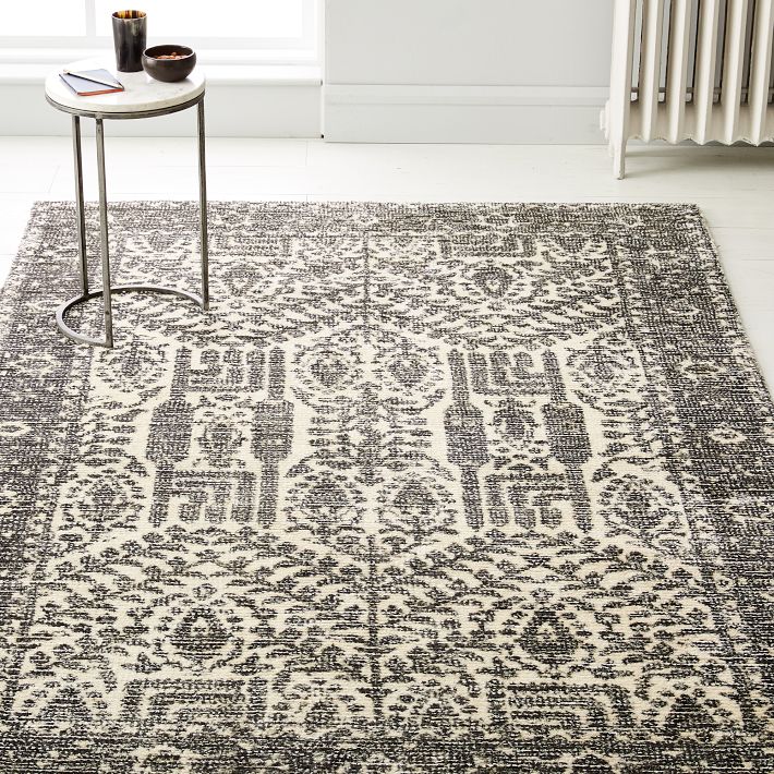 Distressed Nadine Rug West Elm
