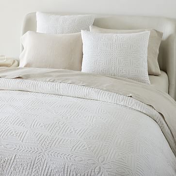 Reverse Applique Duvet Cover & Shams | West Elm