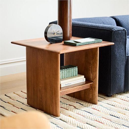 Anton Solid Wood Side Table (25") West Elm