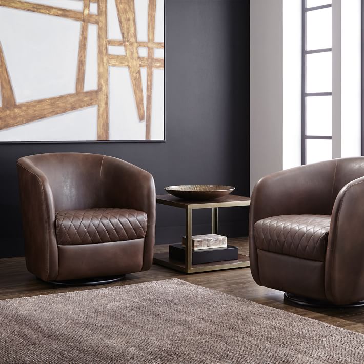 Low Profile Wood & Metal Side Table West Elm