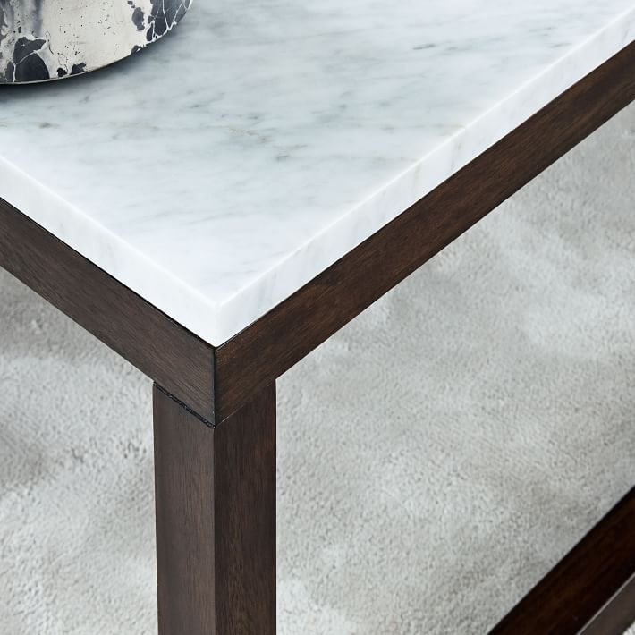 Wood Frame Coffee Table Modern Living Room Furniture West Elm