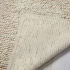 Mini Pebble Wool Jute Rug | West Elm