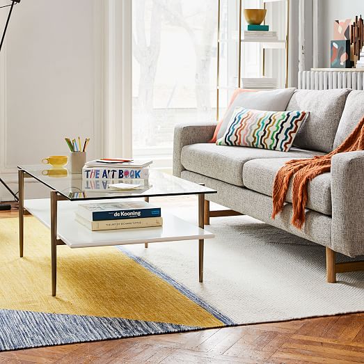 Mid-Century Art Display Coffee Table | Modern Living Room Furniture ...