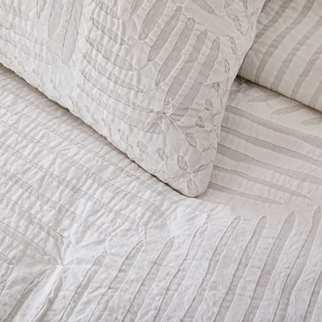 Reverse Applique Quilt & Shams | West Elm