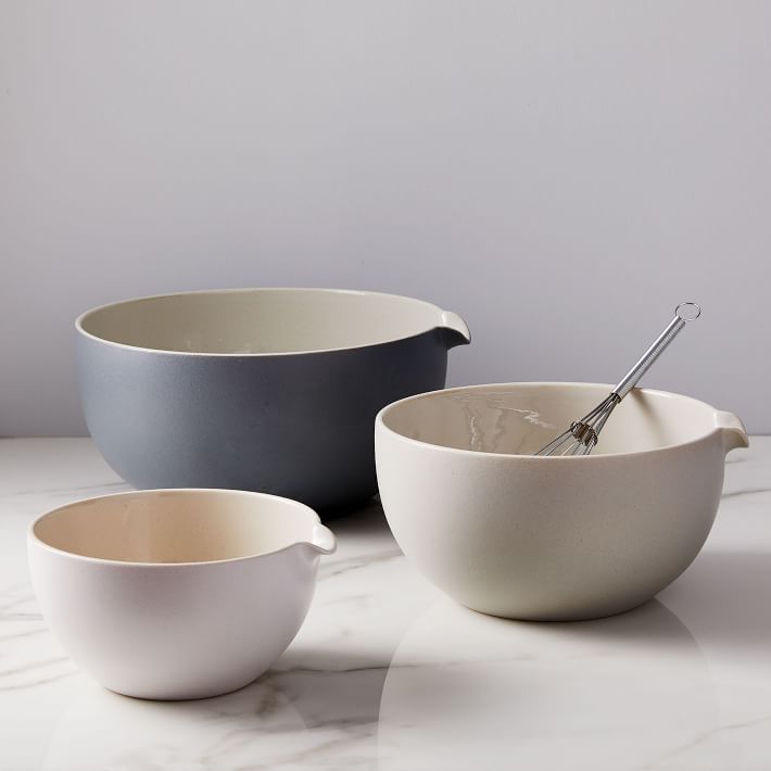 Kaloh Stoneware Mixing Bowls (Set of - Ombre | West Elm