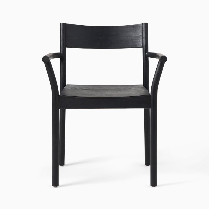Berkshire Arm Stacking Dining Chair (Set of 2) West Elm