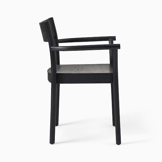 Berkshire Arm Stacking Dining Chair (Set of 2) West Elm