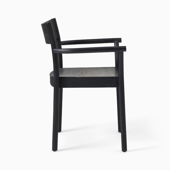 Berkshire Arm Stacking Dining Chair (Set of 2) West Elm