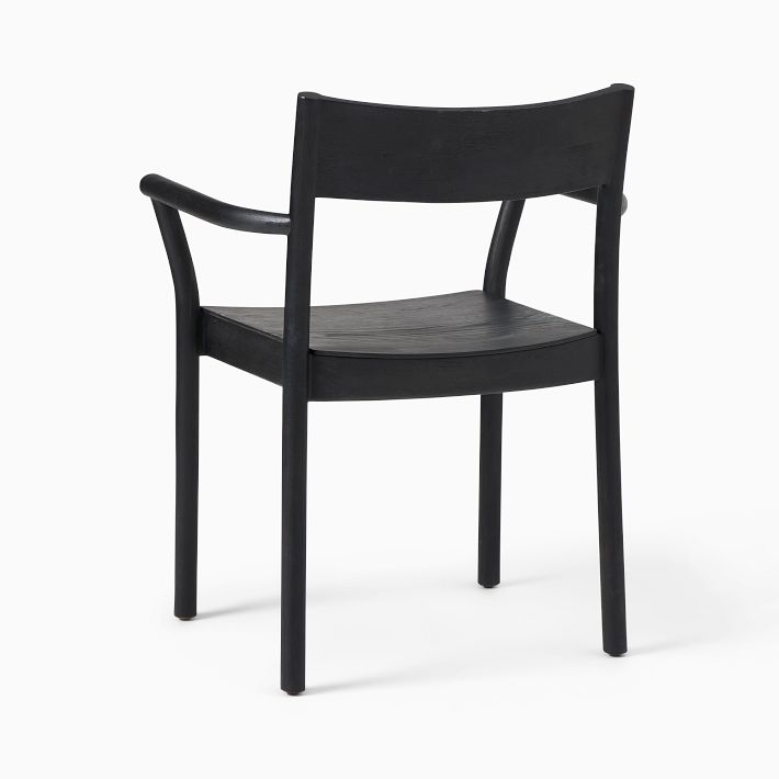 Berkshire Arm Stacking Dining Chair (Set of 2) West Elm