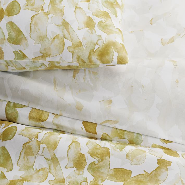 Organic Sateen Canopy Duvet & Shams | West Elm