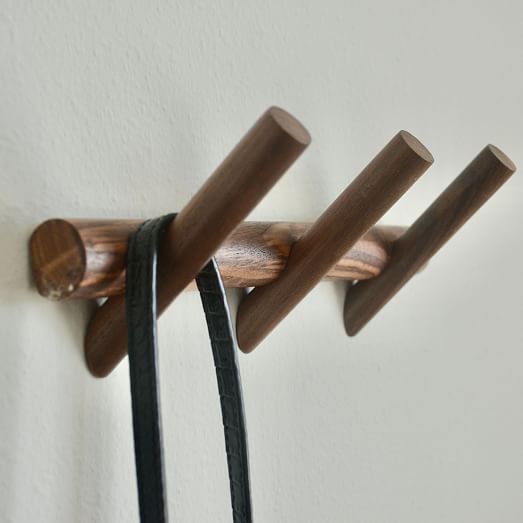 Modern Home by Bellver 3-Hook Coat Rack | West Elm