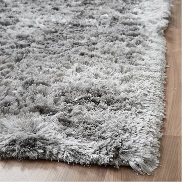 Glam Low-Shed Shag Rug | West Elm