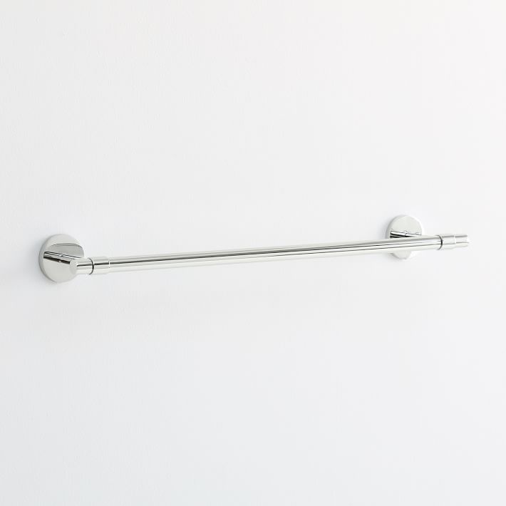Pure Modernist Bath Hardware Chrome West Elm