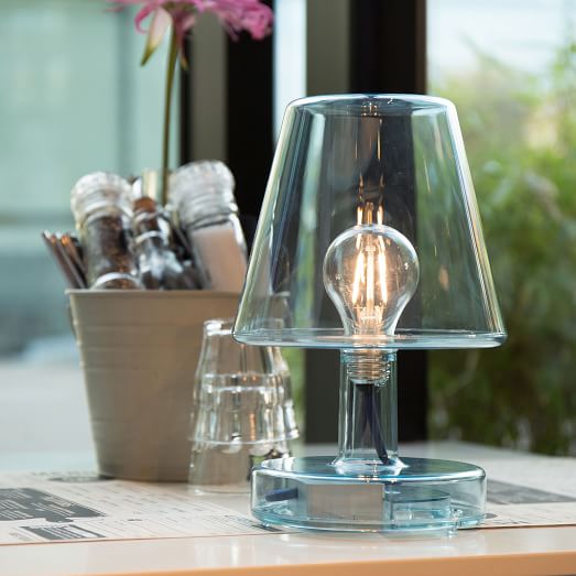 afdrijven bijvoorbeeld Blaast op Fatboy® Transloetje Rechargeable LED Table Lamp | West Elm
