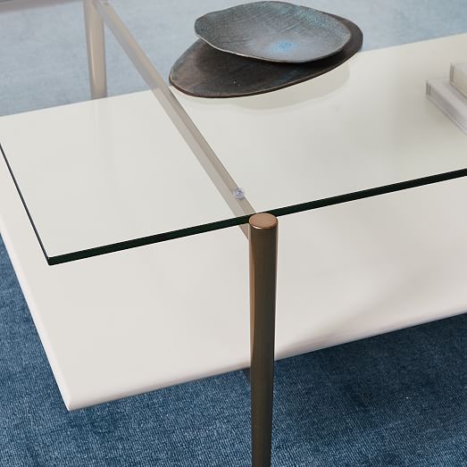 Mid-Century Art Display Coffee Table | Modern Living Room Furniture ...