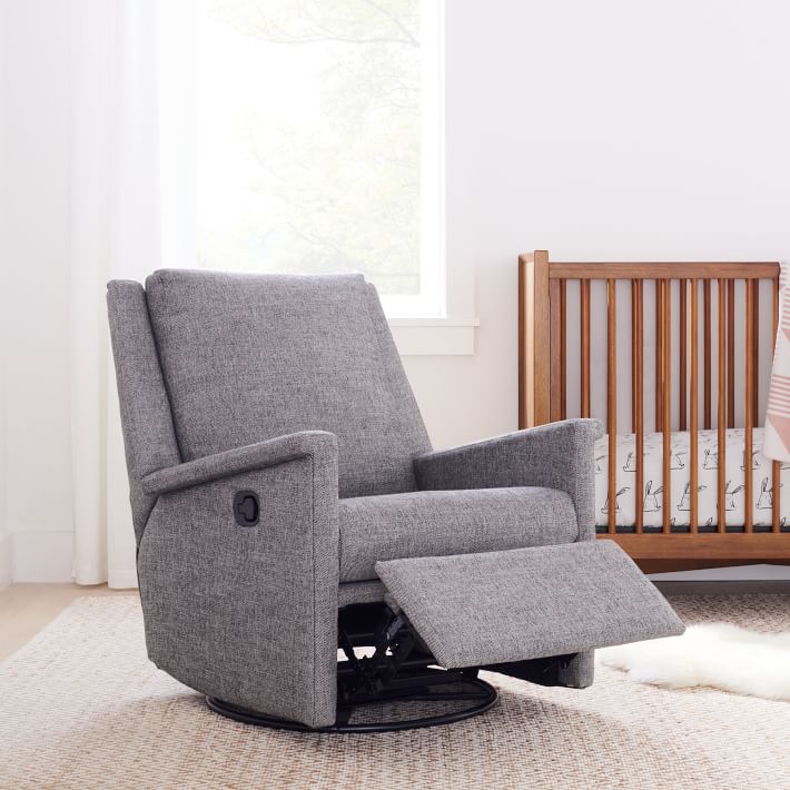 Paxton Manual Power Swivel Glider Recliner West Elm