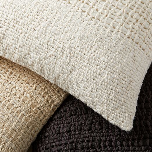 Cozy Weave Pillow Cover West Elm