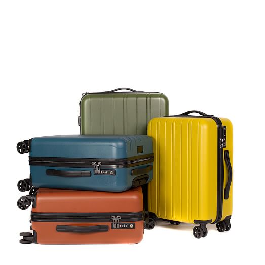 West Elm Carry On Luggage Teal West Elm