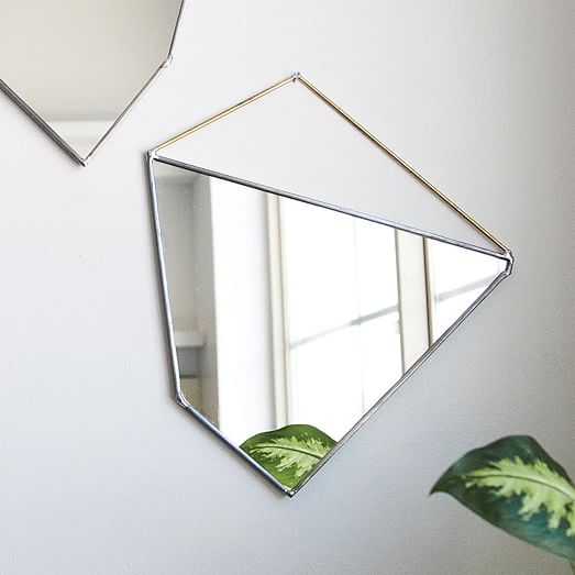 Szklo Glass Geo Rock Mirrors 