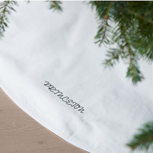 Velvet Tree Skirts West Elm