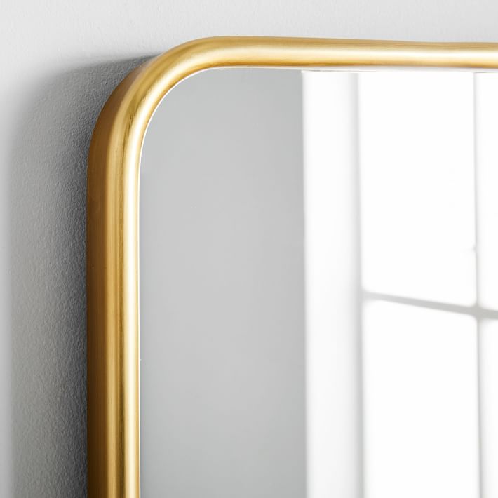 Streamline Rounded Edge Wall Mirror 24"W x 36"H West Elm