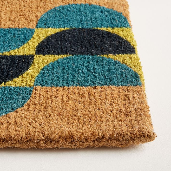 Half Circles Doormat West Elm