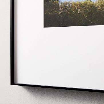 Oversized Gallery Picture Frame - Matte Black | West Elm