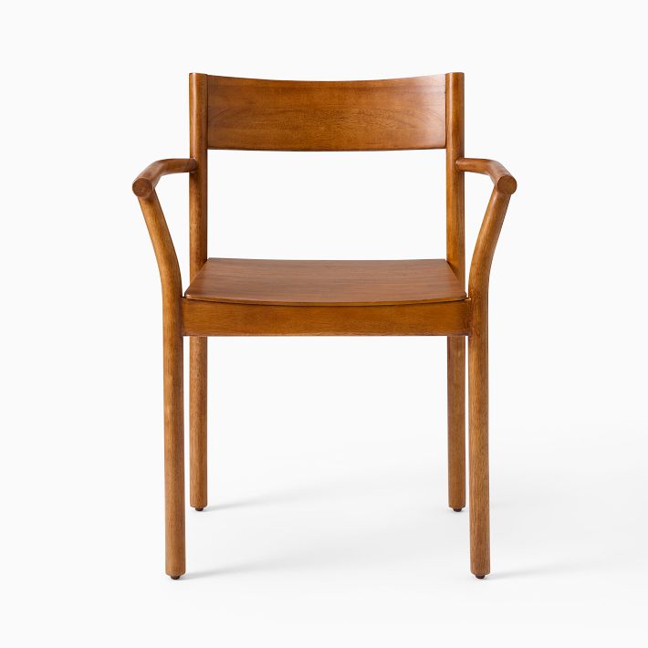 Berkshire Arm Stacking Dining Chair (Set of 2) West Elm