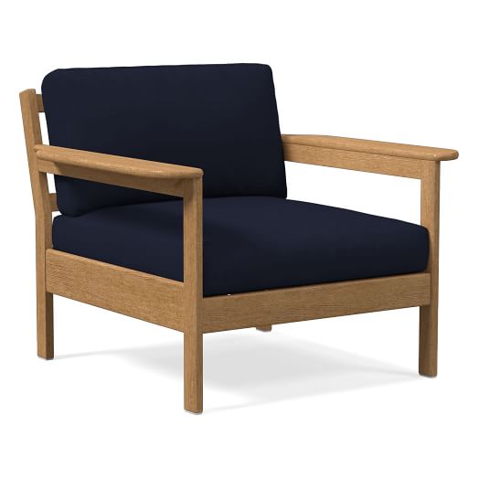 Open Box Playa Outdoor Lounge Chair Cushion Cover Sunbrella® Fabrics