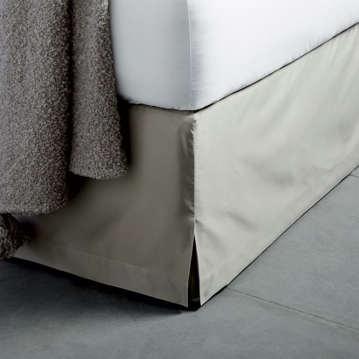 400ThreadCount Organic Sateen Bed Skirt West Elm