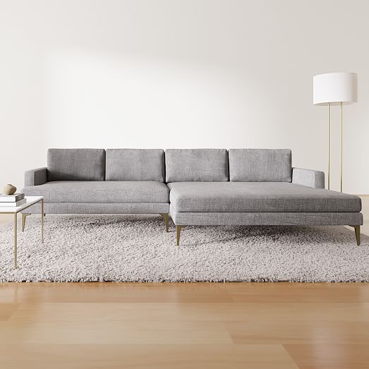 Double Wide Chaise Sofa Baci Living Room