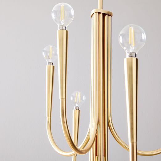 Swoop Arm Chandelier 25 30 West Elm   Swoop Arm Chandelier 25 30 C 