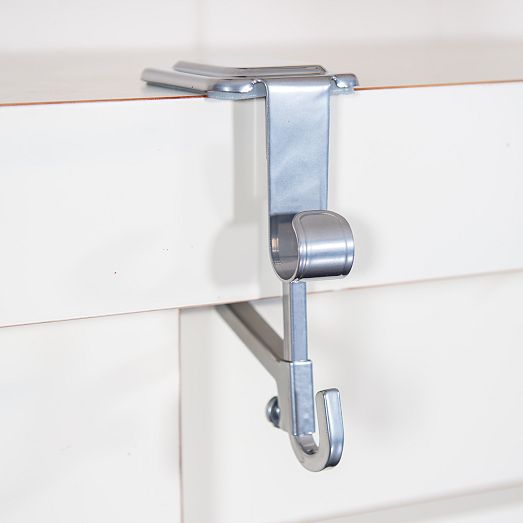 Mantel Garland & Stocking Hanger Silver (Set of 3) West Elm