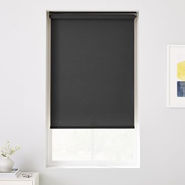 Custom Size Woven Cordless Roller Shades | West Elm