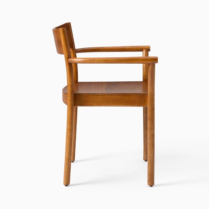 Berkshire Arm Stacking Dining Chair (Set of 2) West Elm