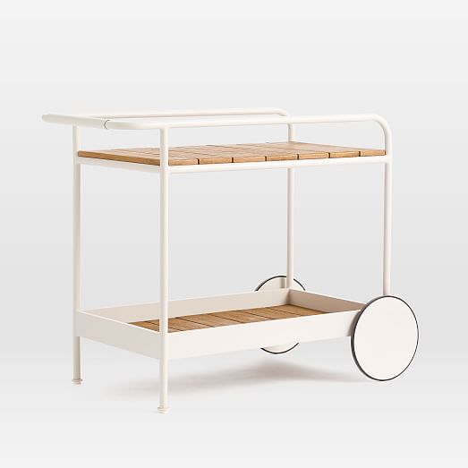 Halden Outdoor Bar Cart Haze West Elm