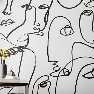 Landscape Mural Wallpaper  West Elm