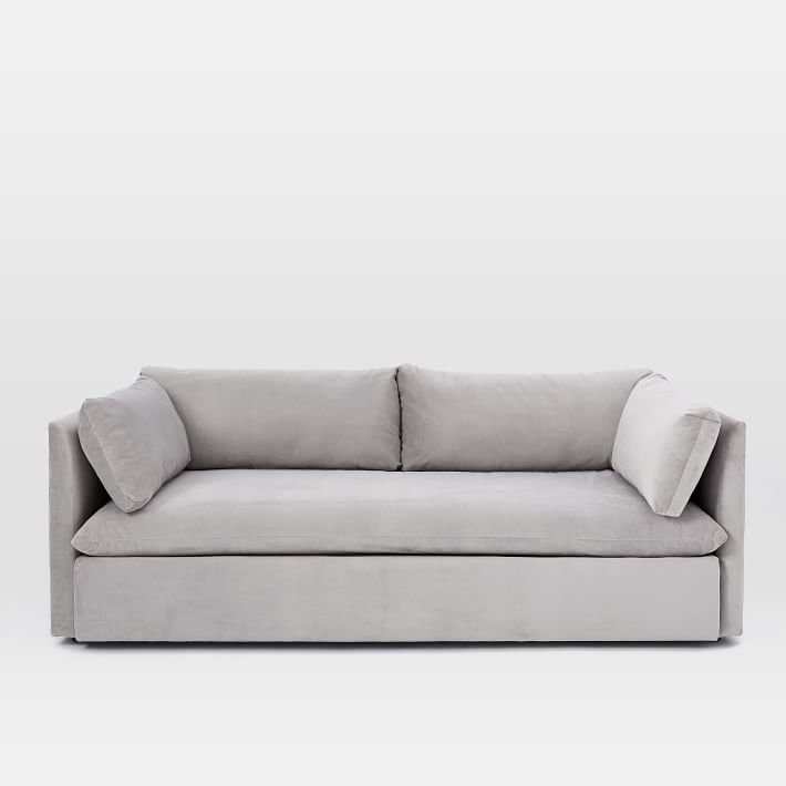 West Elm Shelter Sleeper Sofanull