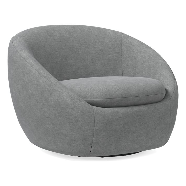 Cozy Swivel Chair - Clearance | West Elm