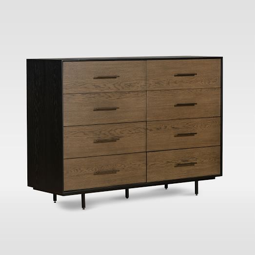 Metal Wood Dresser west elm